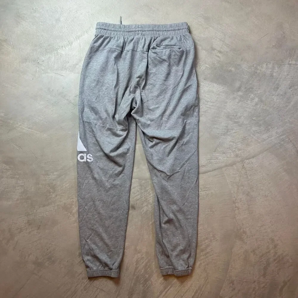 Adidas Men's Grey Joggers-tracksuits
